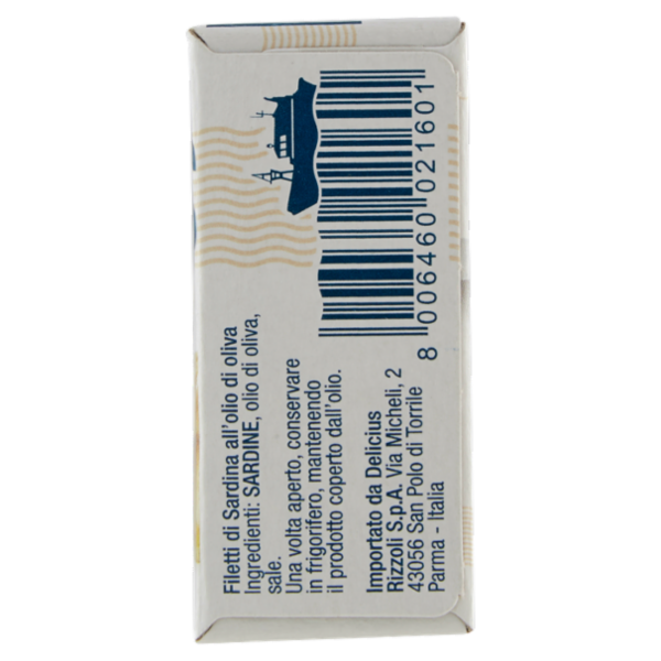 Delicius Filetti di Sardina all'olio di oliva 120 g