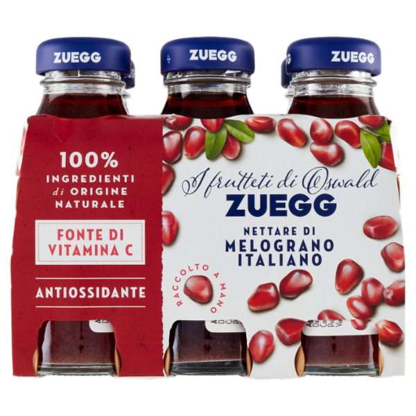 Zuegg I frutteti di Oswald Nettare di Melograno Italiano 6 x 125 ml