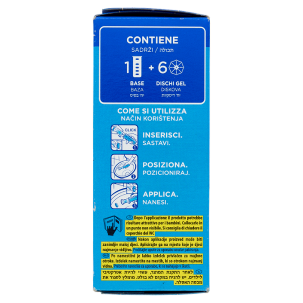 Duck Fresh Discs - Base per Dischi Gel Igienizzanti WC, Fragranza Marine 36ml