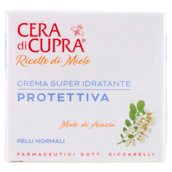 Cera di Cupra Ricette di Miele Crema Super Idratante Protettiva Pelli Normali 50 ml