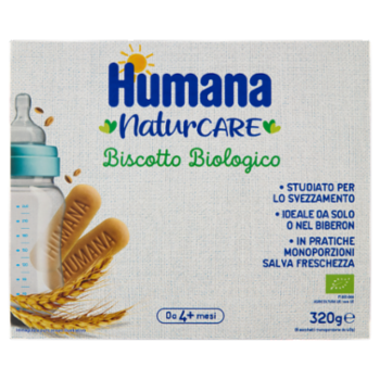 Humana NaturCare Biscotto Biologico 8 x 40 g