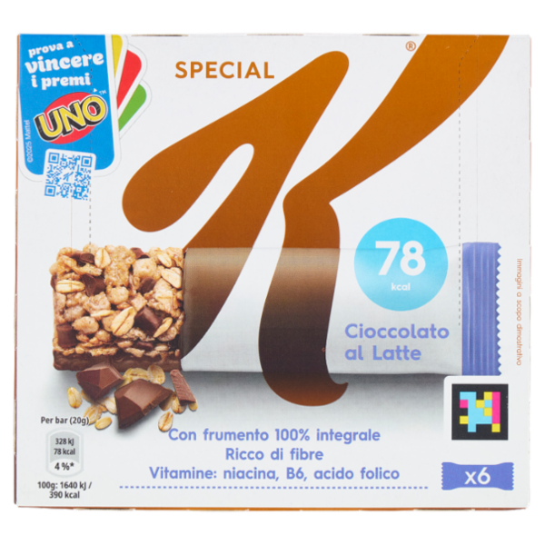 Kellogg's Special K Cioccolato al Latte 6 x 20 g