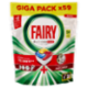 Fairy Pastiglie Lavastoviglie Platinum Plus All in One, Detersivo Piatti Limone, 59 Capsule 915 g