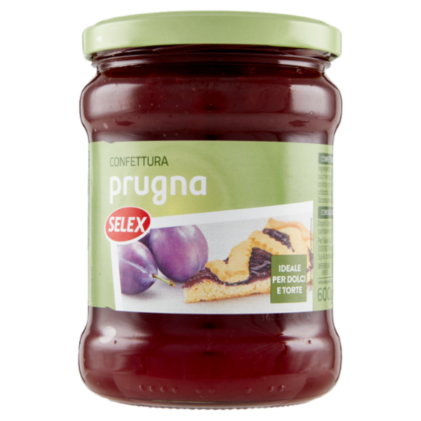 Selex Confettura di Prugne 600 g
