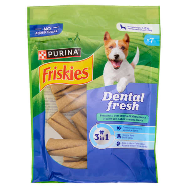 PURINA FRISKIES Dental Fresh aroma alla menta Small 110g