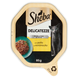 Sheba Delicatezze In Gelatina Cibo Umido Gatto Con Pollo 85g