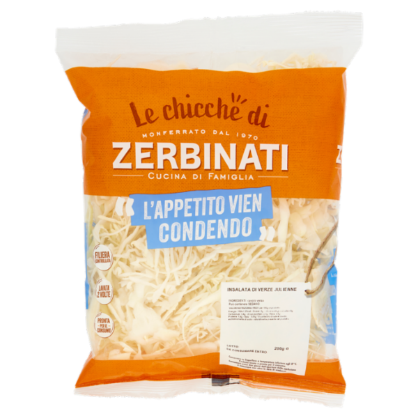 Zerbinati Le chicche di Zerbinati Insalata di Verze Julienne 200 g