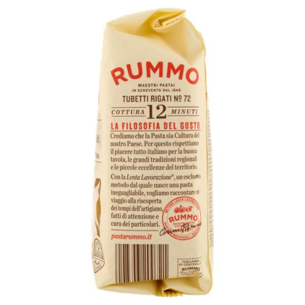 Rummo Tubetti Rigati N° 72 500 g