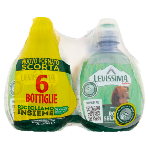 Levissima Issima acqua naturale R-PET 45% 6x0.33L
