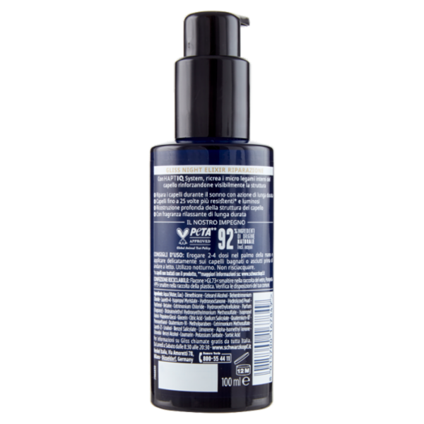 Gliss Night Elixir Siero Riparazione Notturna 100 ml