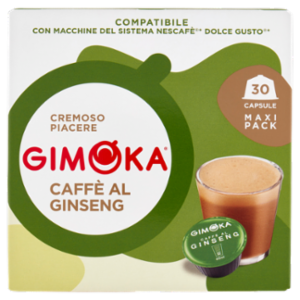 Gimoka Caffè Al Ginseng Compatibile Nescafè* Dolce Gusto* 30 Capsule 216 g