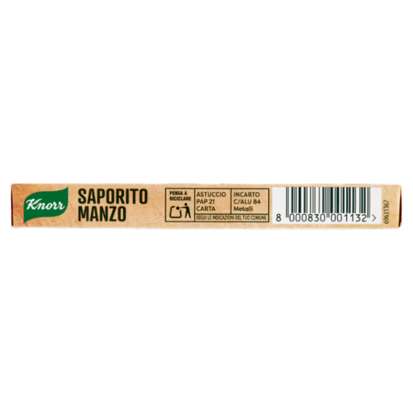 Knorr Saporito Manzo 10 Dadi 100 g
