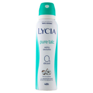 Lycia Pure Talc Fiori Di Cotone Deo Spray 150 Ml