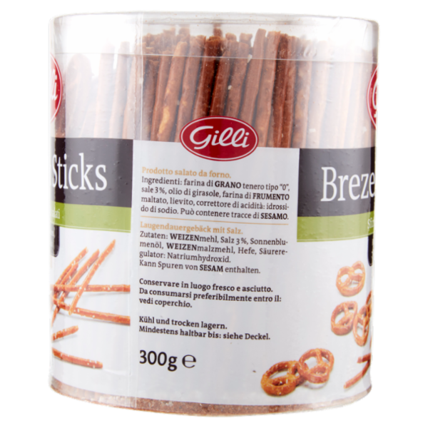 Gilli Brezel & Sticks Sfiziosi snack salati 300 g