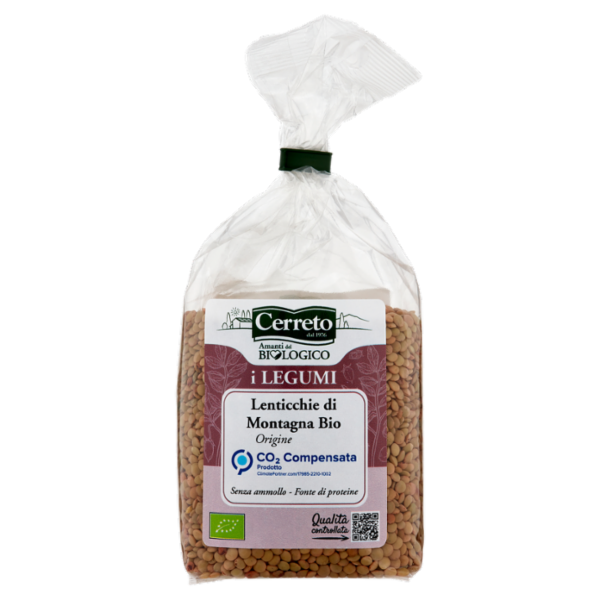 Cerreto i Legumi Lenticchie di Montagna Bio 350 g