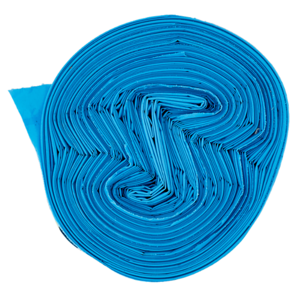 Domopak Spazzy Antiforo Profumati con Manici 40 lt Pattumiera Grande 55x62 cm Fiordaliso 15 pz