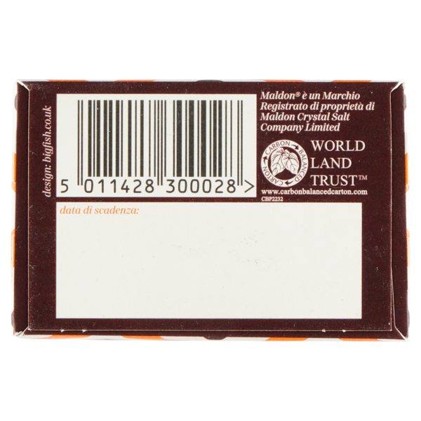 Maldon Cristalli di Sale Marino Affumicato 125 g
