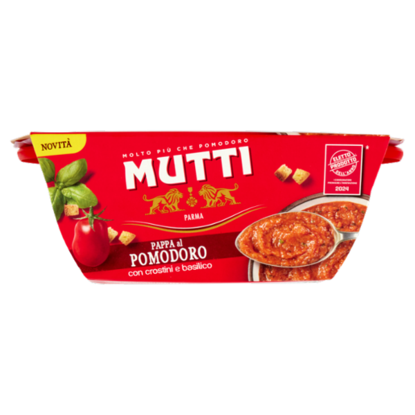 Mutti Pappa al Pomodoro con crostini e basilico 310 g