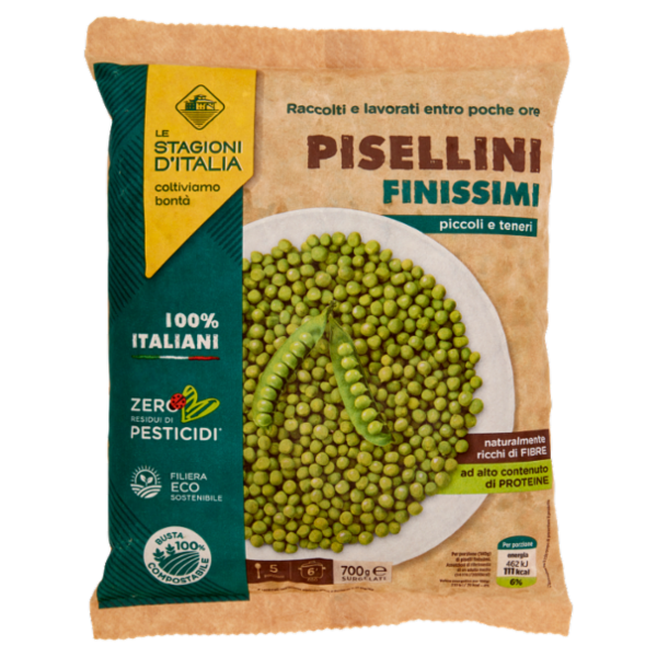 Le Stagioni d'Italia Piselli Finissimi Surgelati 700 g