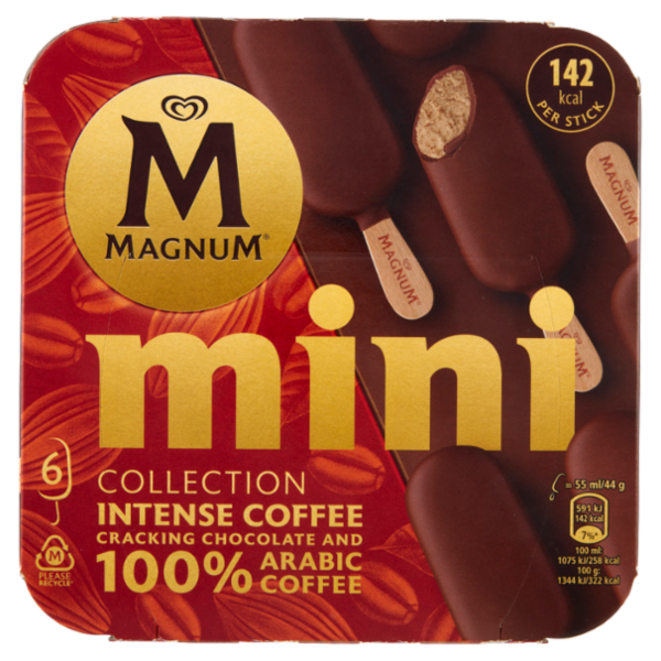 Magnum mini Collection Intense Coffee 6 x 44 g