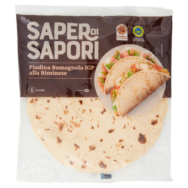 Selex Saper di Sapori Piadine Fresche Sottili 5x120 g