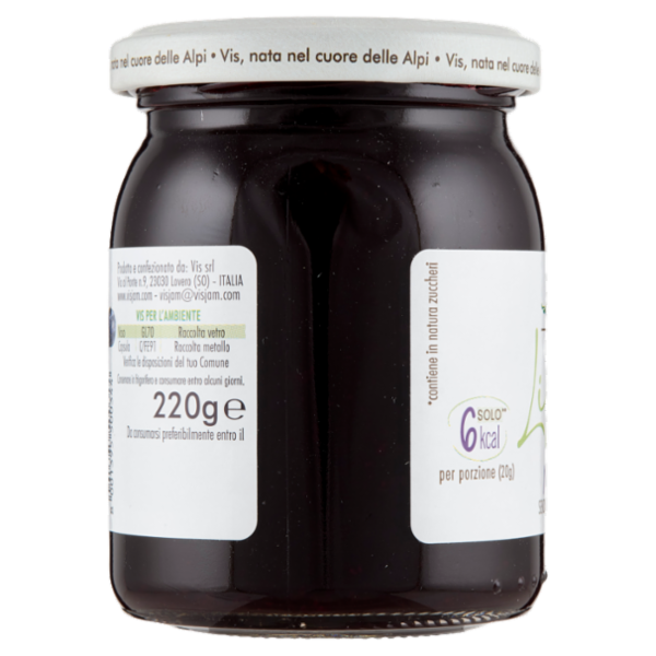 Vis Light Mirtilli 220 g