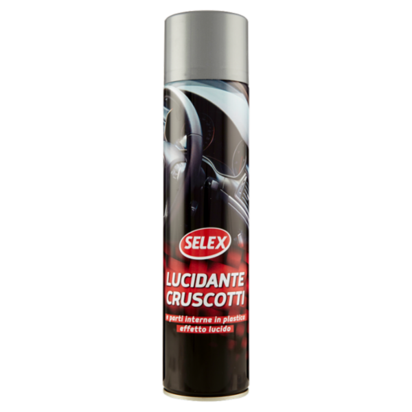 Selex Accessori Auto Lucidante Cruscotti Effetto Lucido 600 ml