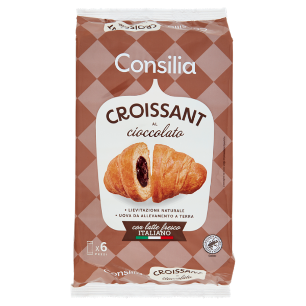 Consilia Croissant al Cioccolato 6x50 g