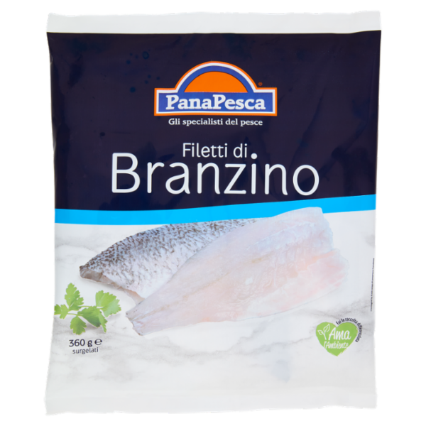 PanaPesca Filetti di Branzino surgelati 360 g