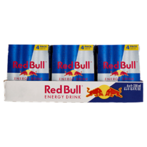 Red Bull Energy Drink, 4x250 Ml (24 Lattine)