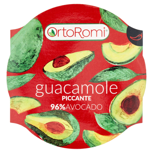 OrtoRomi guacamole Piccante 150 g