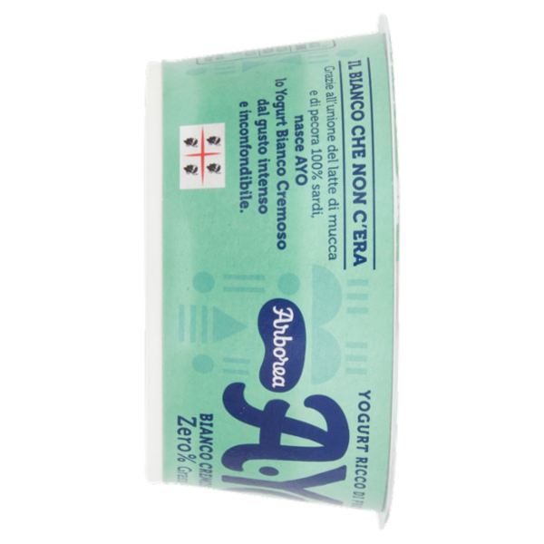 Arborea Ayo Yogurt Ricco di Proteine Zero% Grassi 140 g