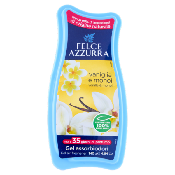Felce Azzurra vaniglia e monoi Gel assorbiodori 140 g