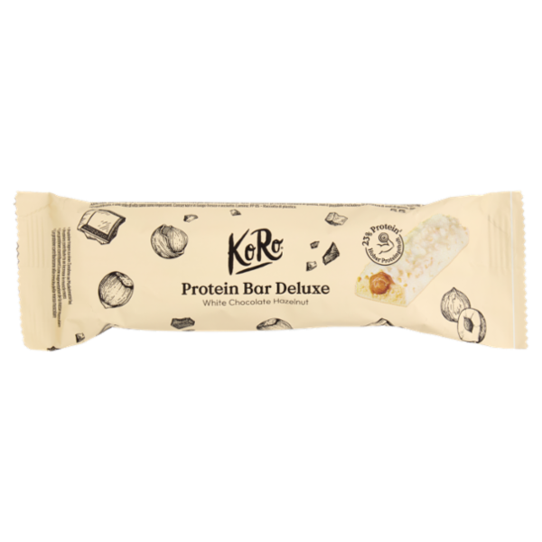KoRo Protein Bar Deluxe White Chocolate Hazelnut 55 g