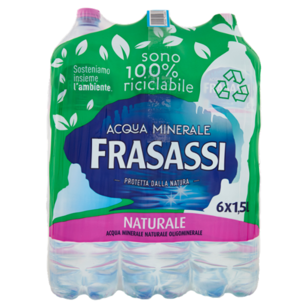 Frasassi Acqua Minerale Naturale 6 x 1,5 L