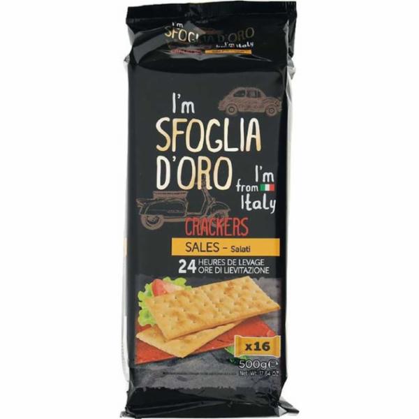 Crich Sfoglia D'Oro Cracker Salato 500g