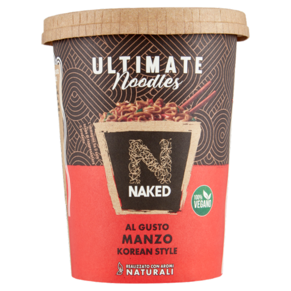 Naked Ultimate Noodles al Gusto Manzo 90 g