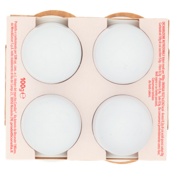 Consilia Confettura di Fragole 4x25 g