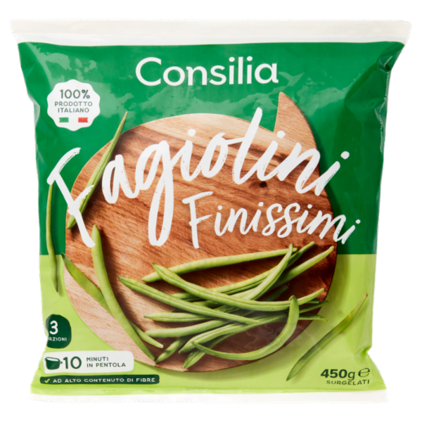 Consilia Fagiolini Finissimi Surgelati 450 g