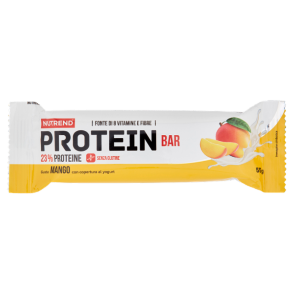Nutrend Protein Bar Gusto Mango con copertura al yogurt 55 g