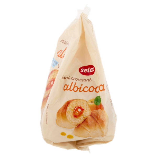 Selex Mini Croissant all'Albicocca 150 g