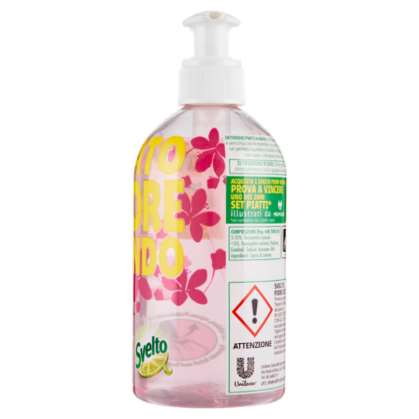 Svelto detersivo piatti fiori di ciliegio 450 ml