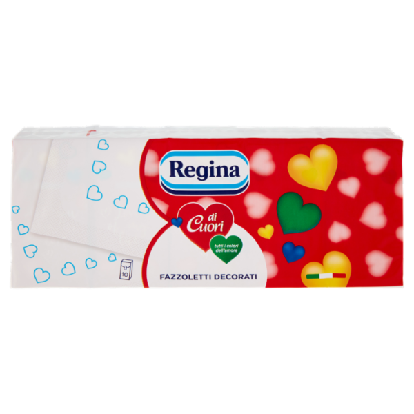 Regina di Cuori Fazzoletti 10 pacchetti