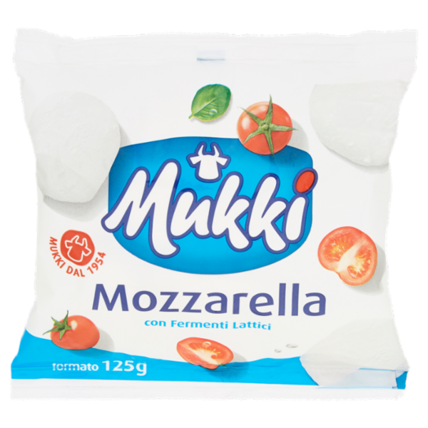 Mukki Mozzarella con Fermenti Lattici 125 g