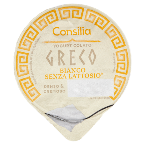 Consilia Yogurt Greco Bianco Senza Lattosio* 150 g