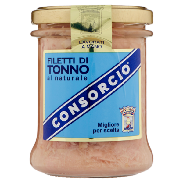 Consorcio Filetti di Tonno al naturale 190 g