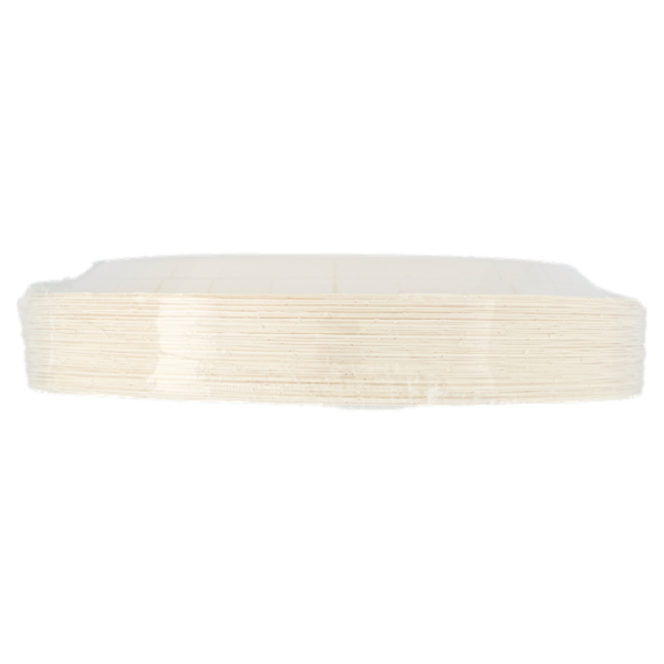 Consilia Piatti in Carta Bianchi Biodegradabili e Compostabili 18 cm 50 pezzi