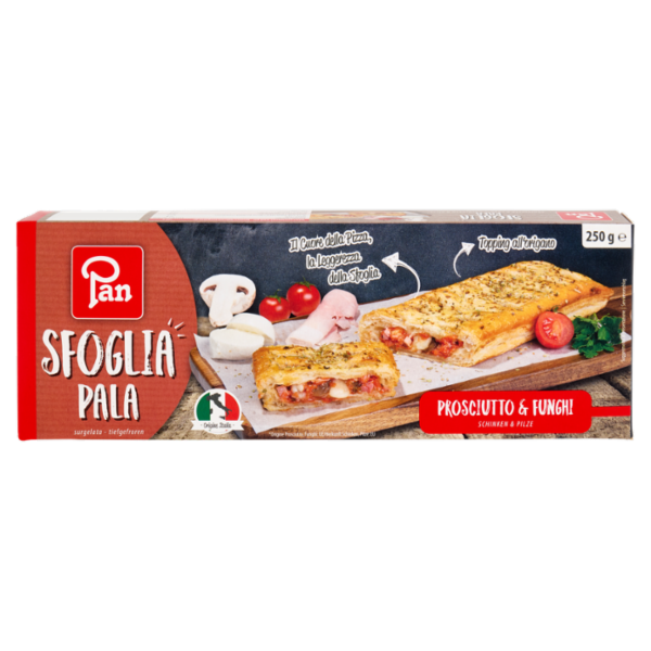 Pan Sfoglia Pala Prosciutto & Funghi surgelata 250 g