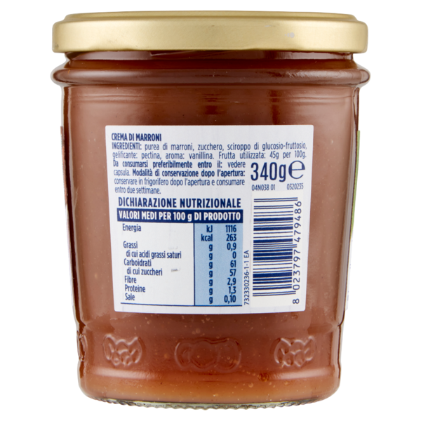 IL GIGANTE Crema di Marroni 340 g