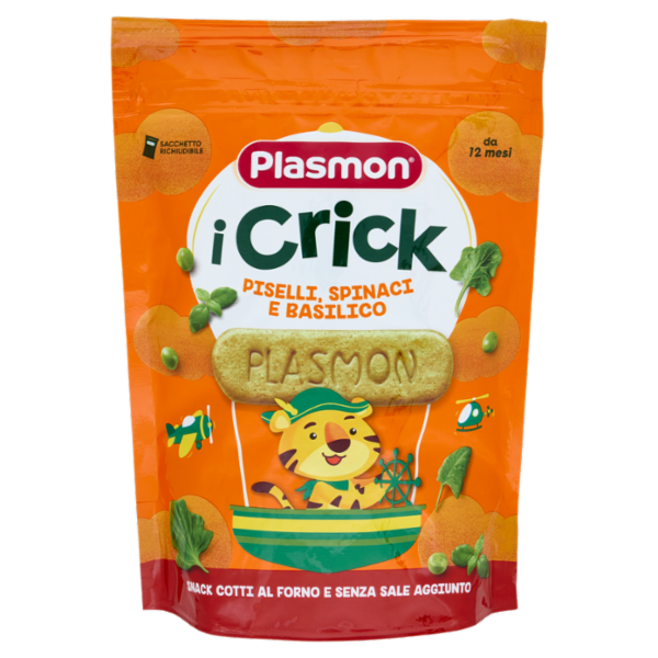 Plasmon i Crick Piselli, Spinaci e Basilico 100 g